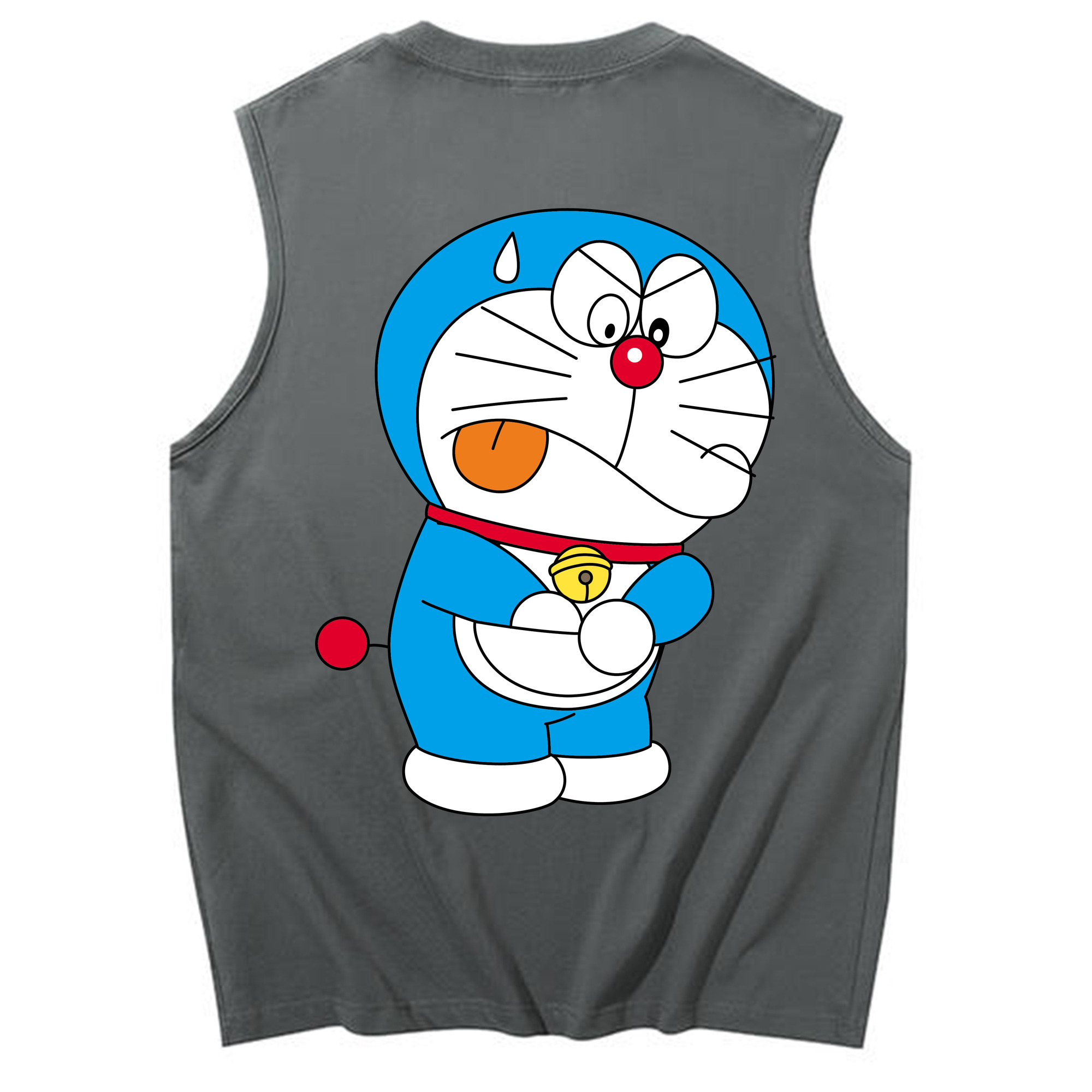 （画像用） ドラえもん Doraemon コットン100％タンクトップ（背面プリント）